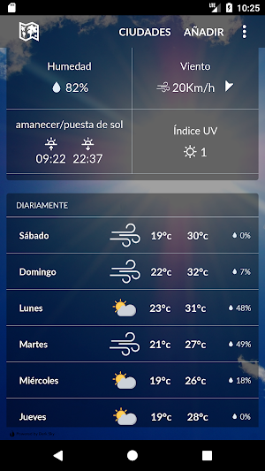 Uruguay Weather Screenshot 1