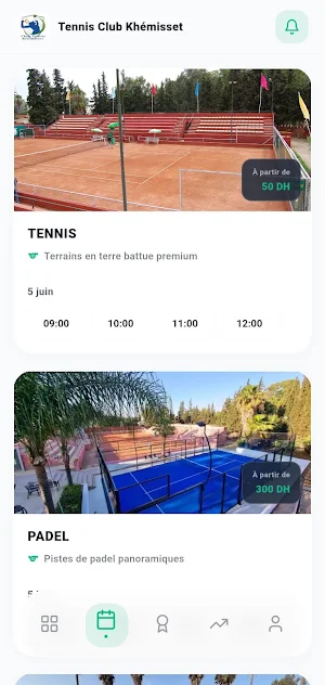 Tennis Club Khémisset Screenshot 1