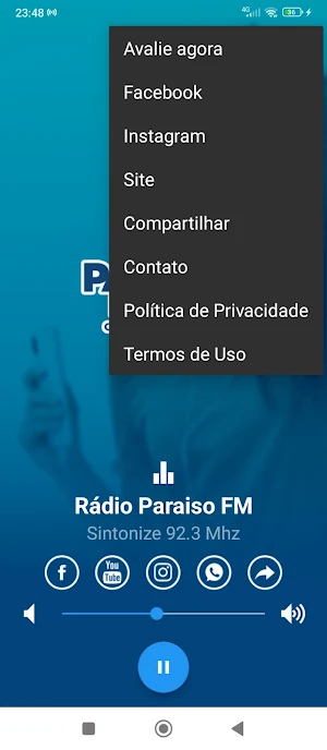 Paraiso FM 92.3 Screenshot 0