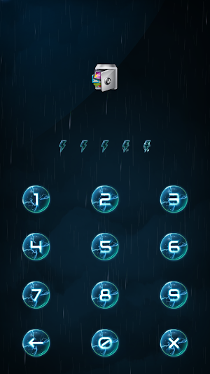 AppLock Live Theme Flash Screenshot 1