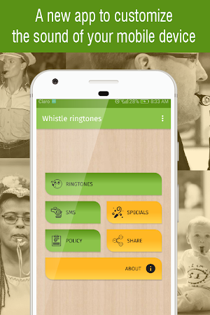 whistle ringtone for phone, whistle sound app Screenshot 0