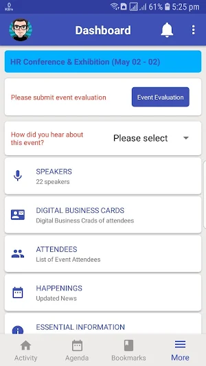 LinkEvent App Screenshot 1