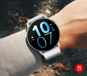 Blue Large Watch Face Screenshot 2