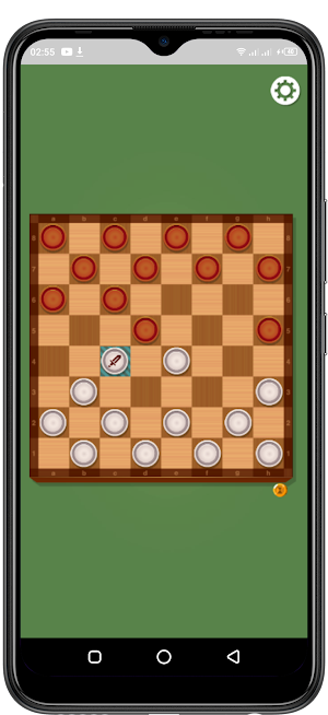 CHECKERS GAME screenshot 5
