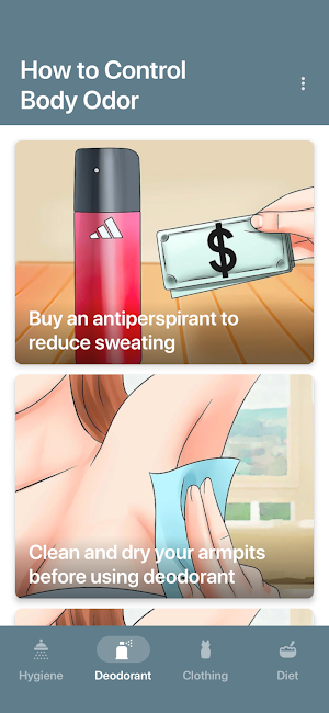 How to Control Body Odor Screenshot 1