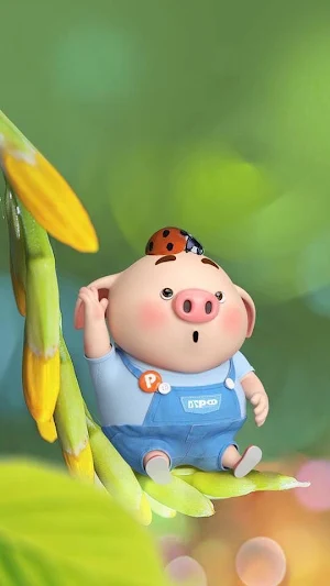 Cute Pig Wallpapers Screenshot 1