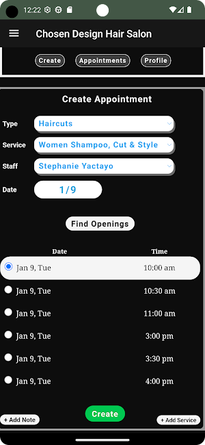 Chosen Design Hair Salon Screenshot 3