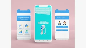 Fever Record Thermometer Diary Screenshot 2
