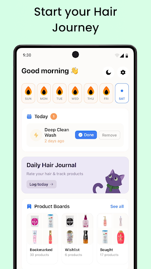 Curlify – Hair Analysis & CGM Screenshot 1