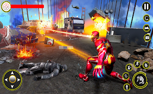 Iron Superhero Iron Hero Games Screenshot 1