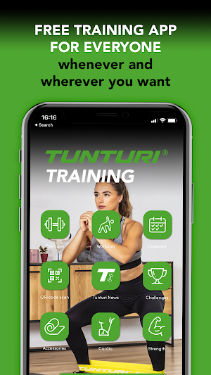 Tunturi Training Screenshot 1
