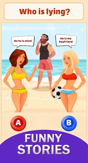 Who is?,Impostor,Lying - Brain Screenshot 1