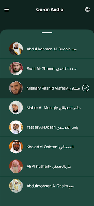 Quran Player Audio Offline Screenshot 2