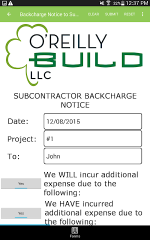Build LLC App Screenshot 1