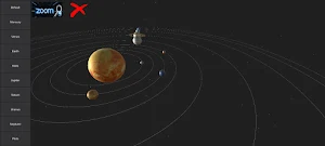 Solar System planet space tour Screenshot 1