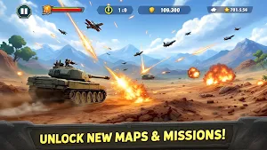 Tank Strike: War Battle 3D Screenshot 2
