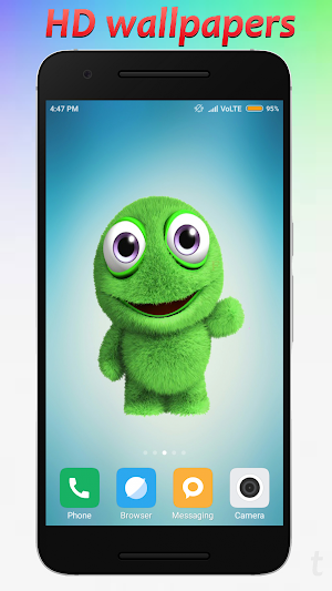Fluffy cute wallpaper😃 Screenshot 3