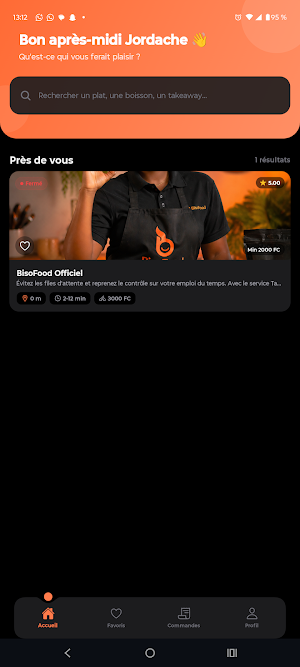 BisoFood – Livraison repas Screenshot 1