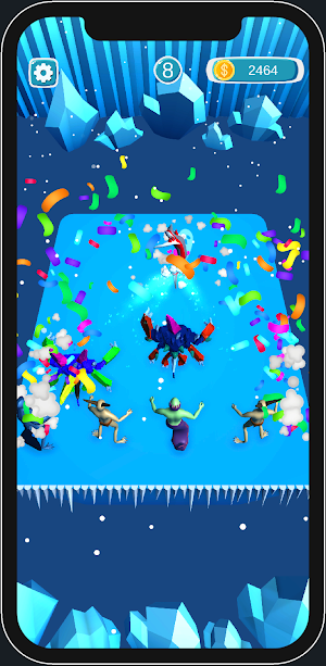 Merge Beasts- Ice Battle Screenshot 3