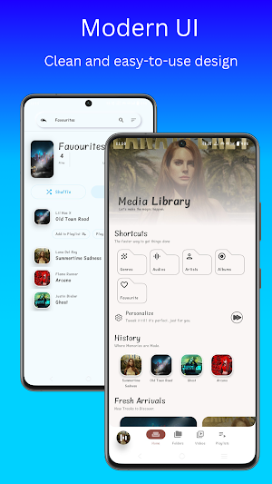Media Player: Music & Video Screenshot 2