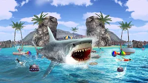 Shark Attack Wild Simulator 2019 Screenshot 0
