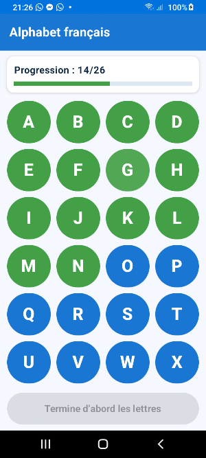 ABC Français – Lettres & Sons Screenshot 1