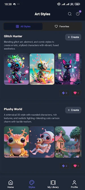 AIArt - AI Image Generator Screenshot 1