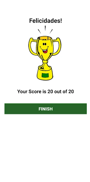 Spanish Vocabulary Test Screenshot 2