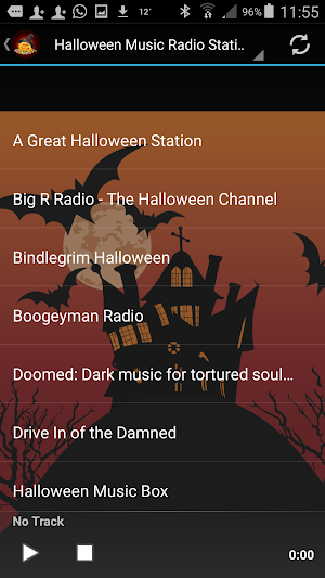Halloween Music Radio Stations Screenshot 1