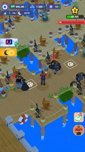 Fishing Pier Tycoon Screenshot 3