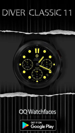 Diver Classic 11 Black Chrono Screenshot 3