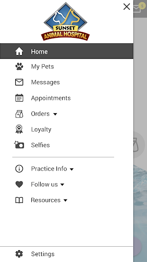 Sunset Animal Hospital Screenshot 1