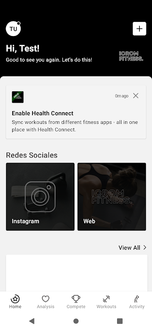Icrom fitness Screenshot 2