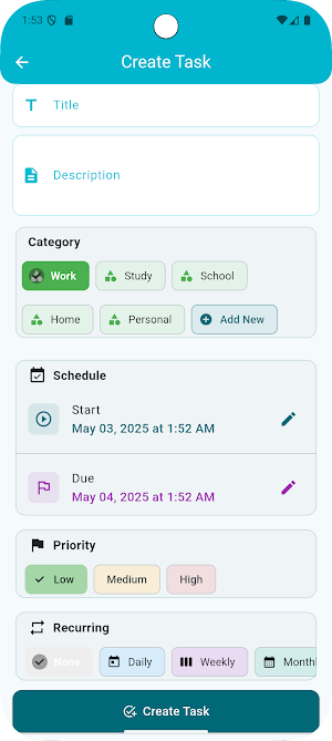 To-Do List Screenshot 1