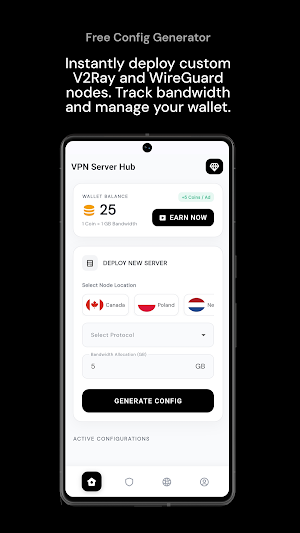 VPN Server Hub Screenshot 1