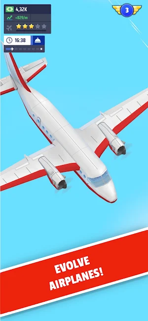 Idle Airplane - Tycoon Screenshot 1