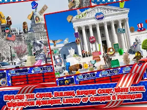 Hidden Objects Washington DC Screenshot 2