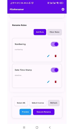 FileRenamer Screenshot 1