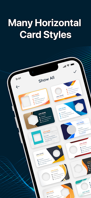 Business Card Scanner & Maker Screenshot 2
