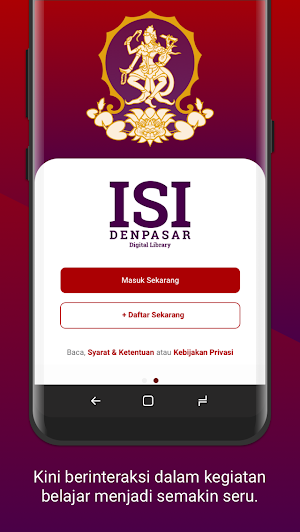 ISI Denpasar Digital Library Screenshot 0