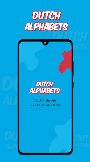 Dutch alphabets with sounds Screenshot 0