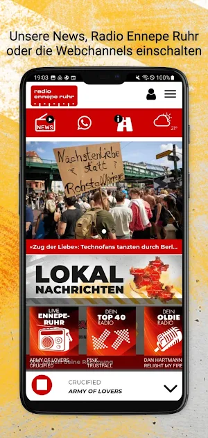 Radio Ennepe Ruhr Screenshot 1