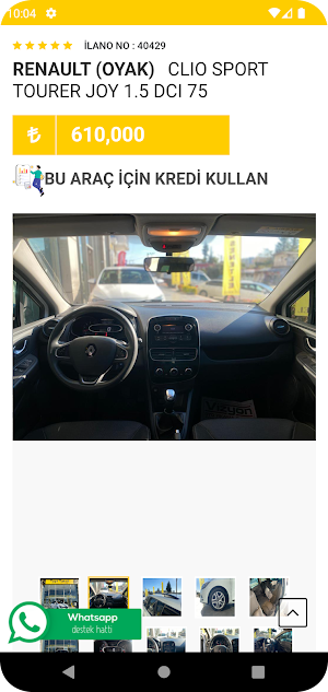 Taşıt Taksit Screenshot 3