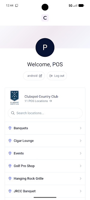 Clubspot Point of Sale Screenshot 0