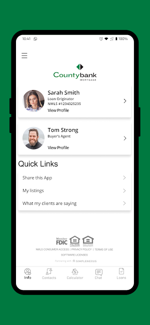 Countybank Mortgage Screenshot 0
