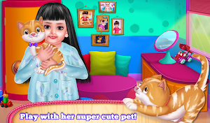 Aadhya's Good Night Activities Game Screenshot 3