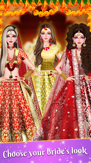 Indian Bridal Dress up Makeup Screenshot 3