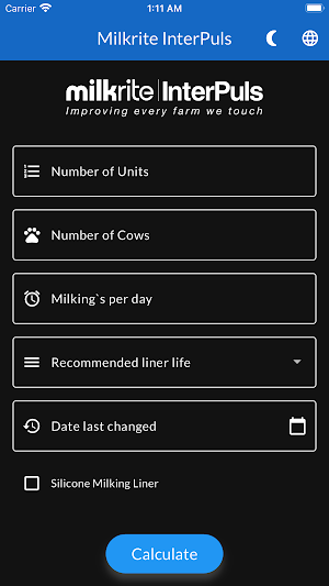 liner calculator Screenshot 1
