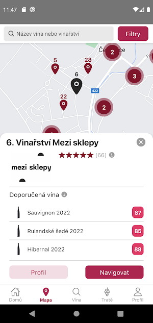 Víno z Čejkovic Screenshot 2