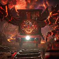 Choo Choo Spider Train Game 3D